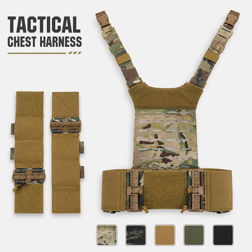 Hunting Outdoor Boys - Universal Tactical Chest Rig Harness MOLLE