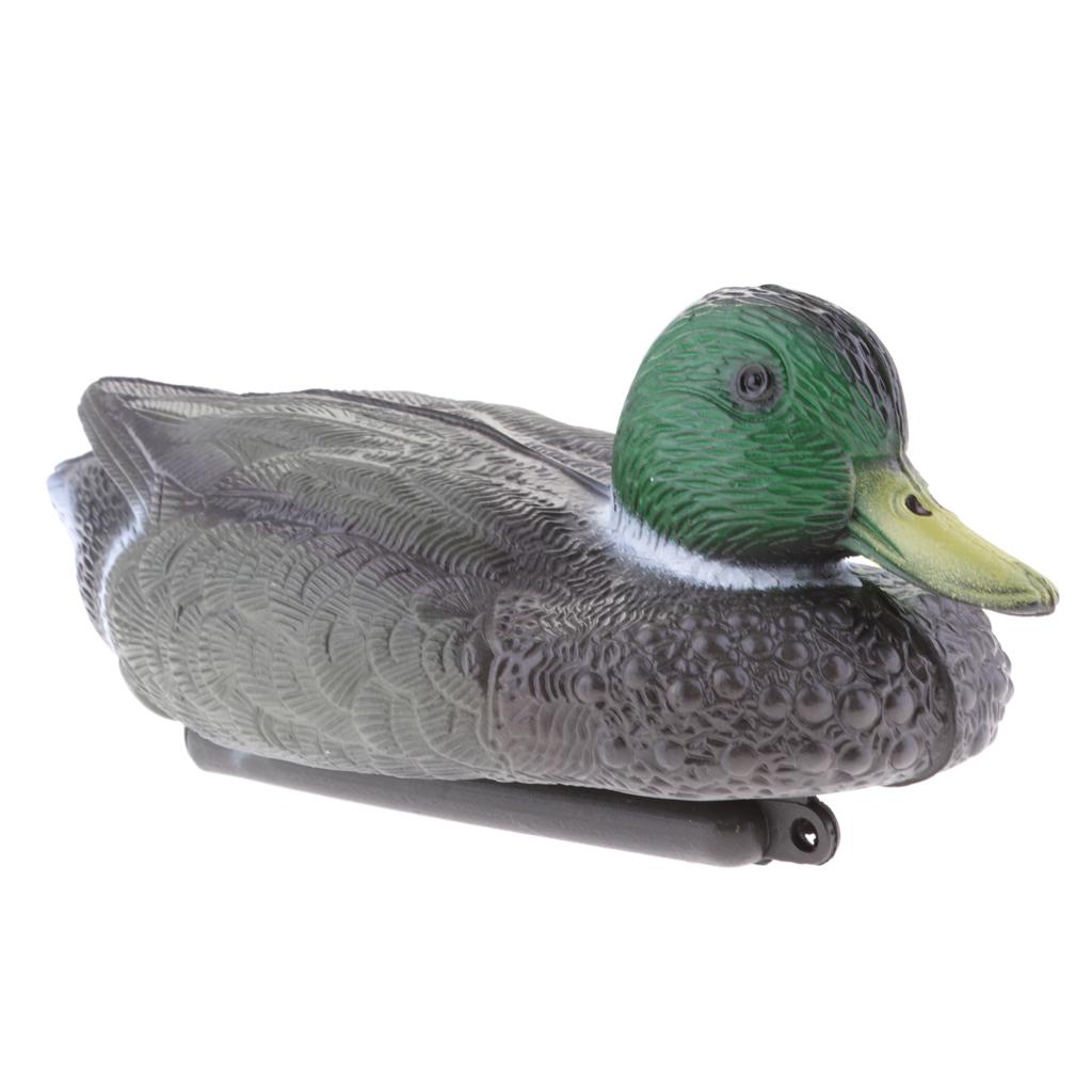 Decoy Duck Plastic - Lifelike Plastic Duck Decoy Garden Repeller