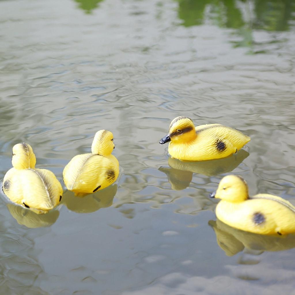 Decoy Duck Plastic - 5Pcs Floating Duck Ducklings Fish Pond