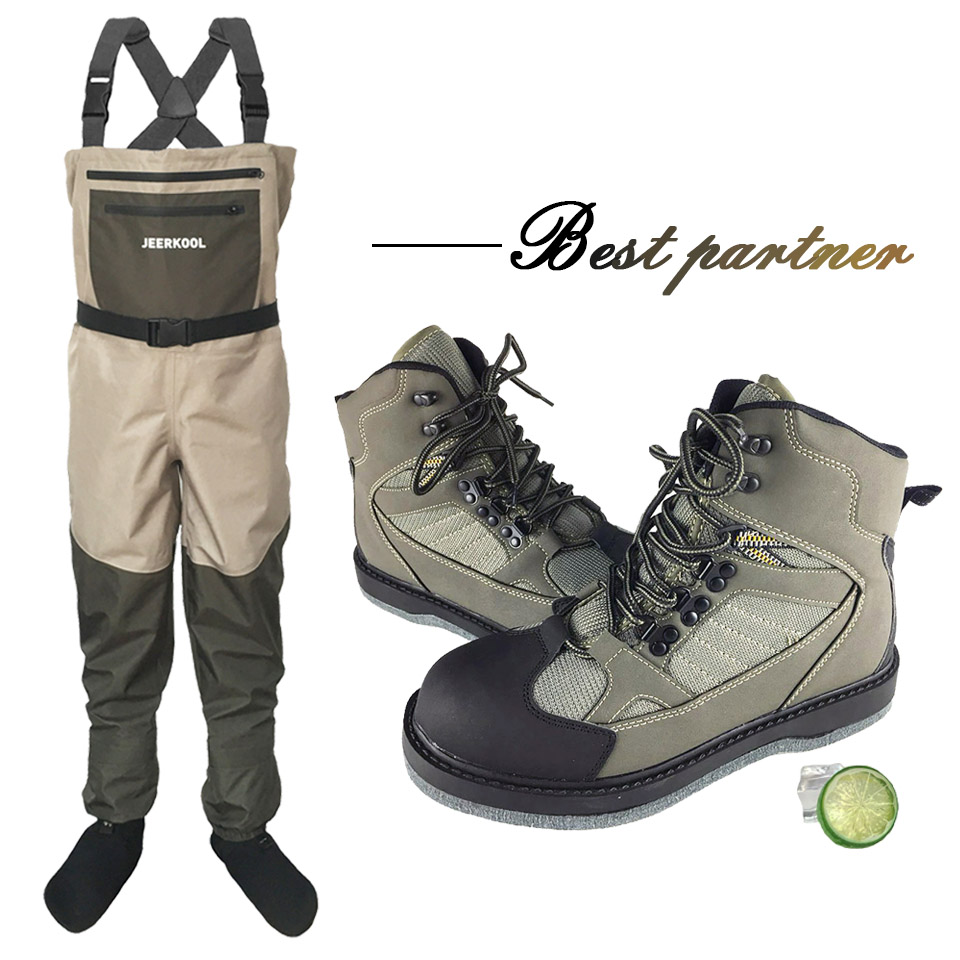 Hunting Boot Insole - JEERKOOL Fly Fishing Waders Shoes Waders