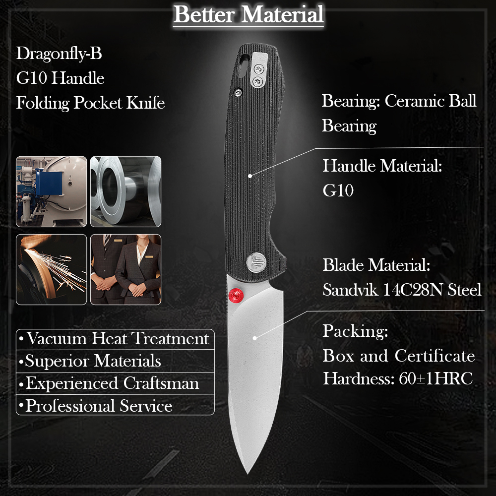 TRIVISA Folding Knife for Men, - огляд і ціна Outdoor Hunting Gifts