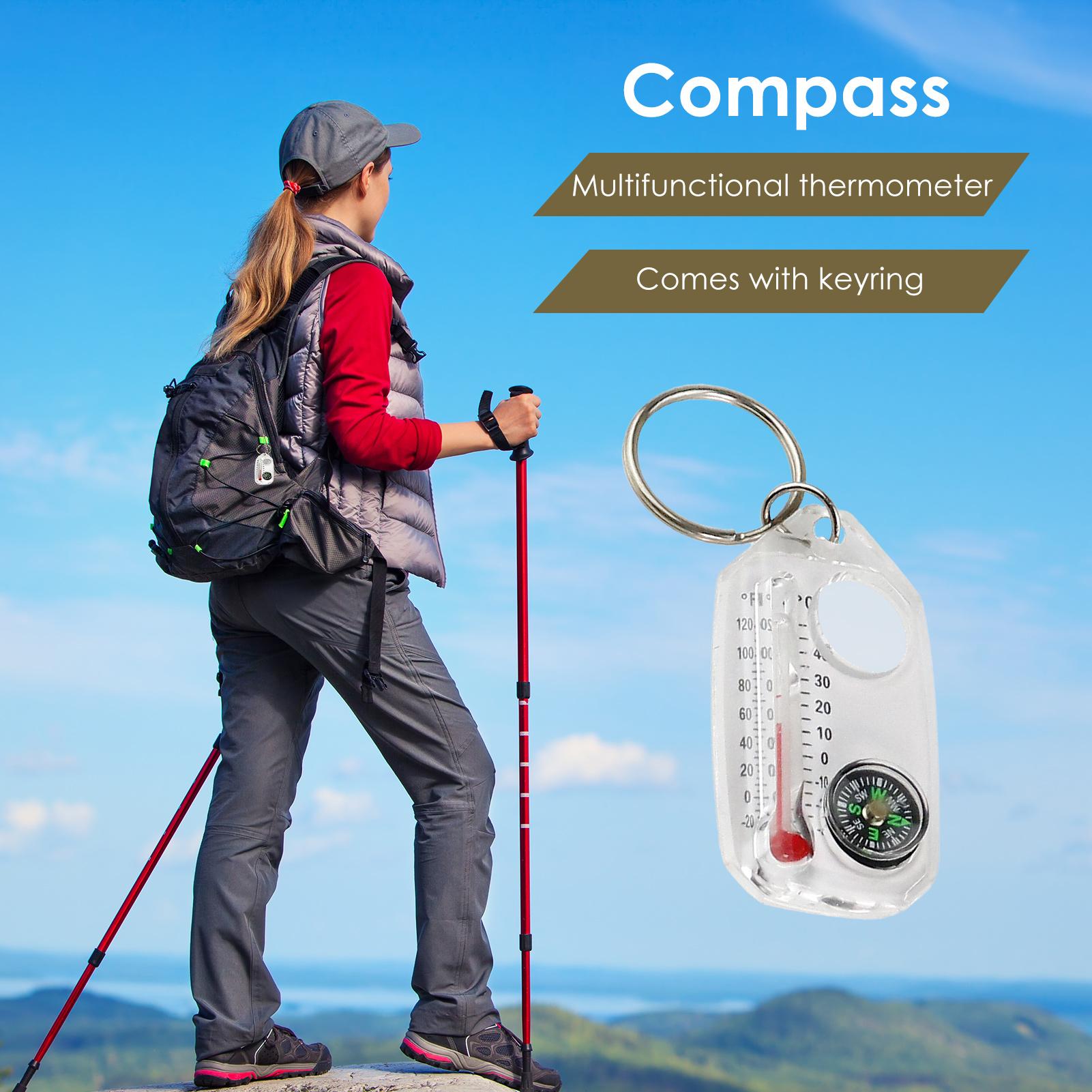 Portable Outdoor Keychain Comp - огляд і ціна Hunting Outdoor Thermometer