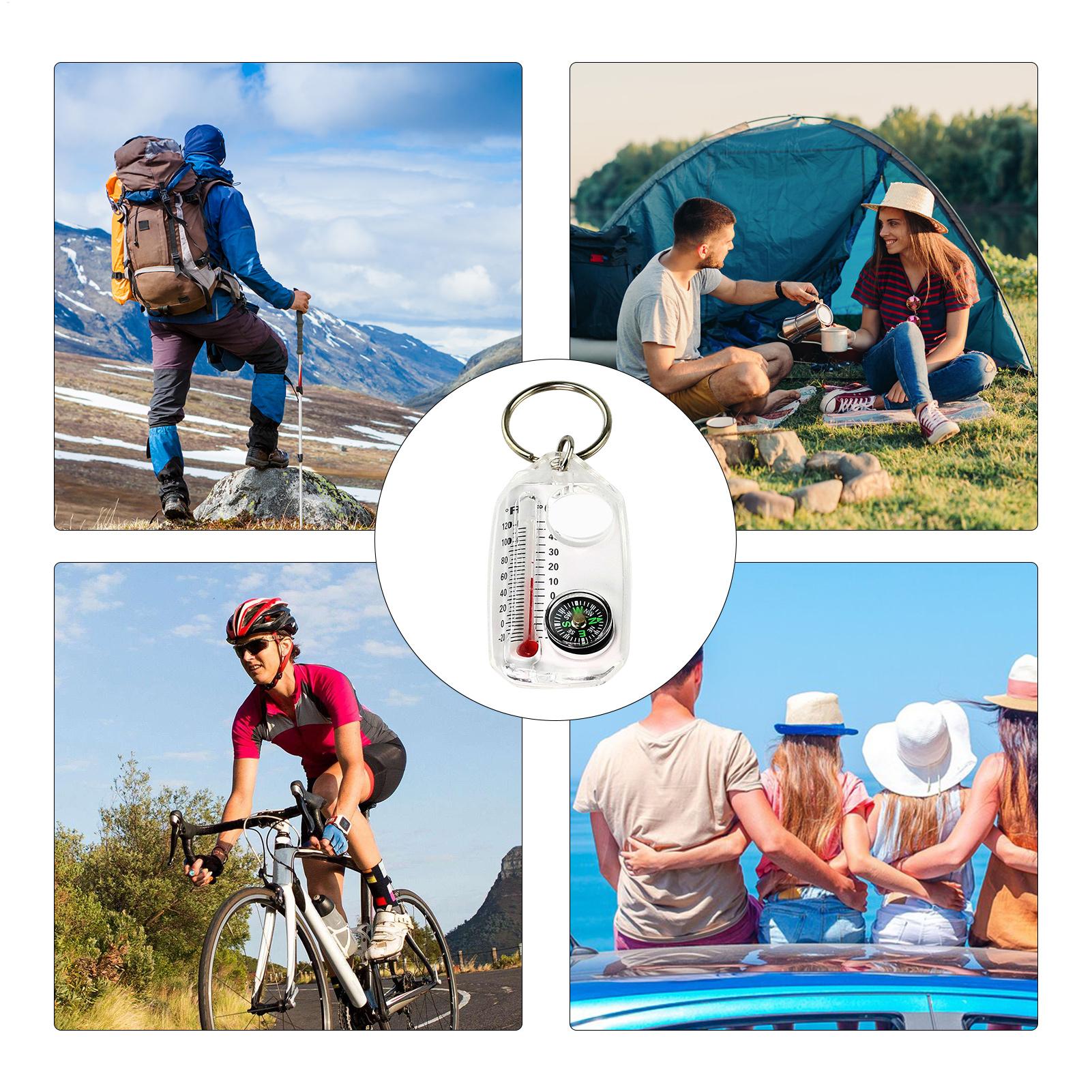 Portable Outdoor Keychain Comp - огляд і ціна Hunting Outdoor Thermometer
