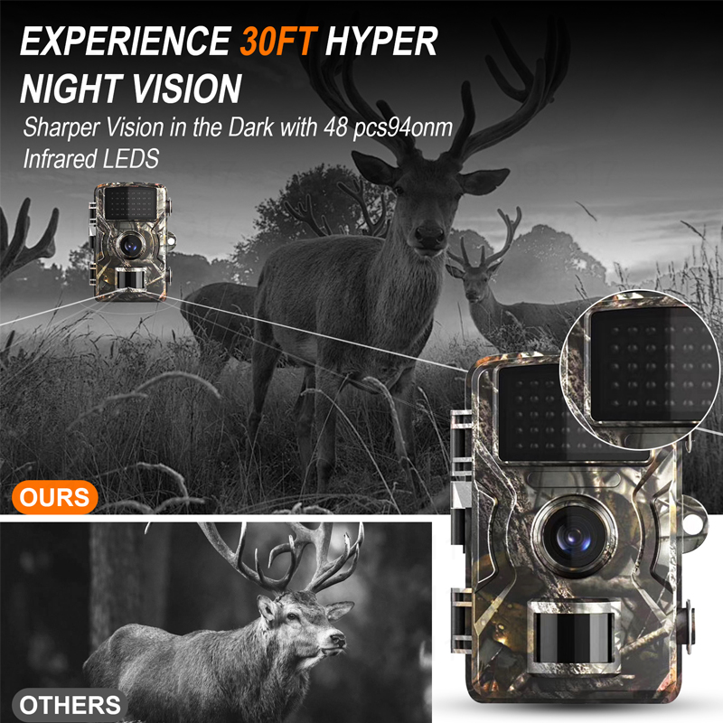 Wildlife Trail Cameras 16MP 10 - огляд і ціна Outdoor Hunting Video Camera
