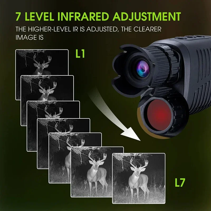 1080P HD Monocular Night Visio - огляд і ціна Outdoor Hunting Range