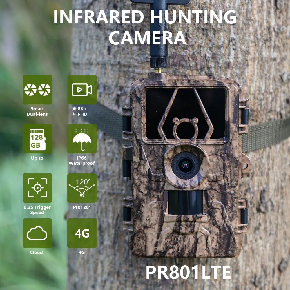 1Pcs HD8K Infrared Camera For  - огляд і ціна Outdoor Hunting Video Camera