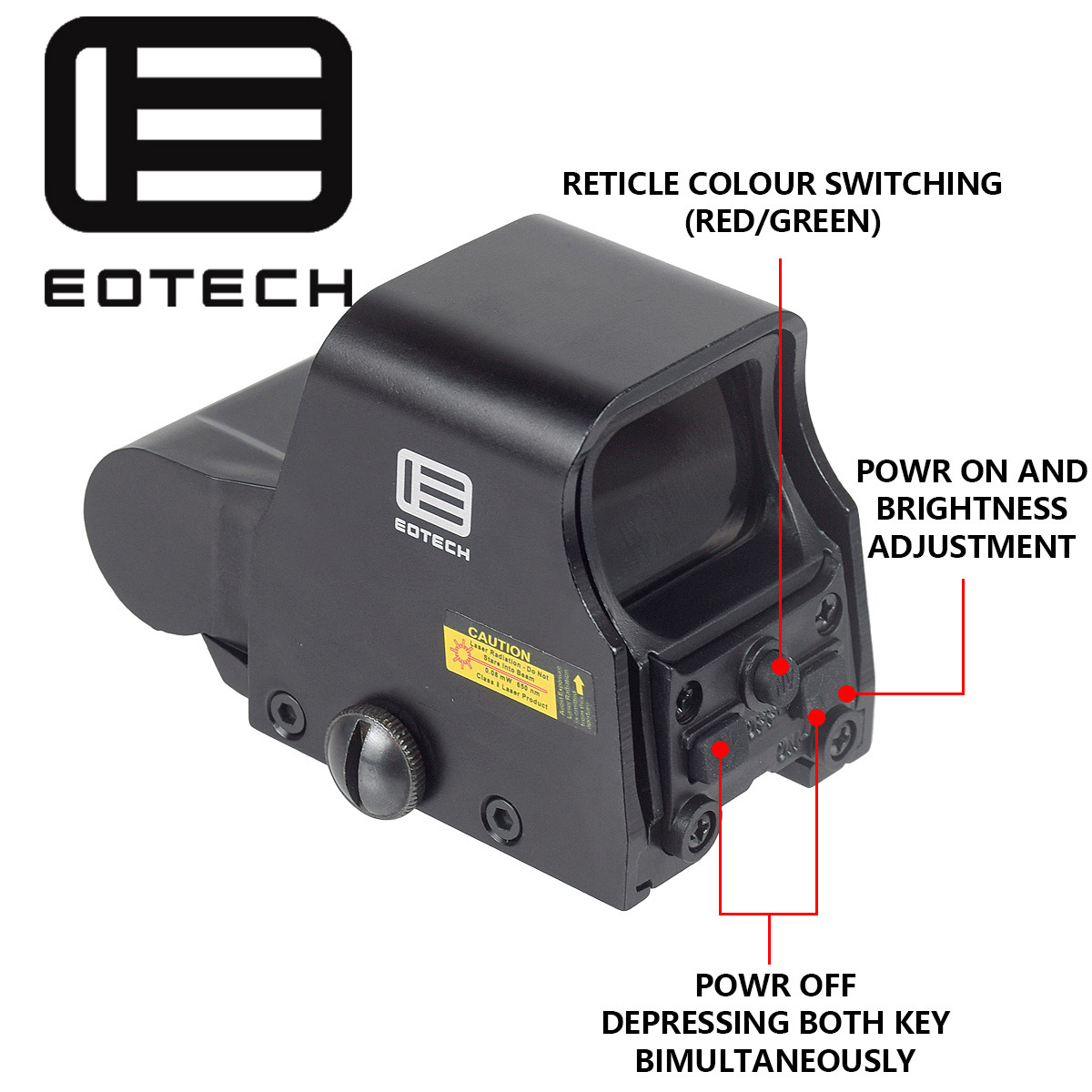 Eotech 551 552 553 558 Hologra - огляд і ціна Outdoor Hunting Range