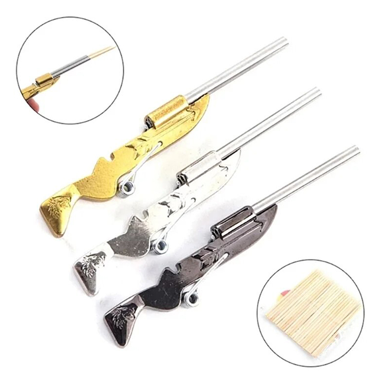 Mini Toothpick Gun Guntoy Toot - огляд і ціна Outdoor Hunting Gifts