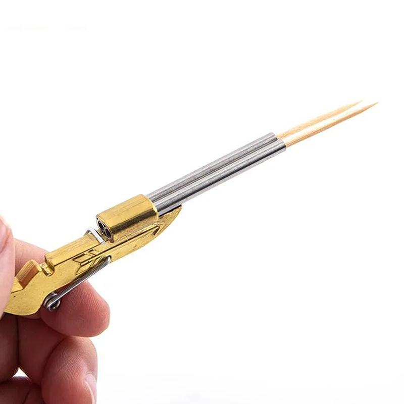 Mini Toothpick Gun Guntoy Toot - огляд і ціна Outdoor Hunting Gifts