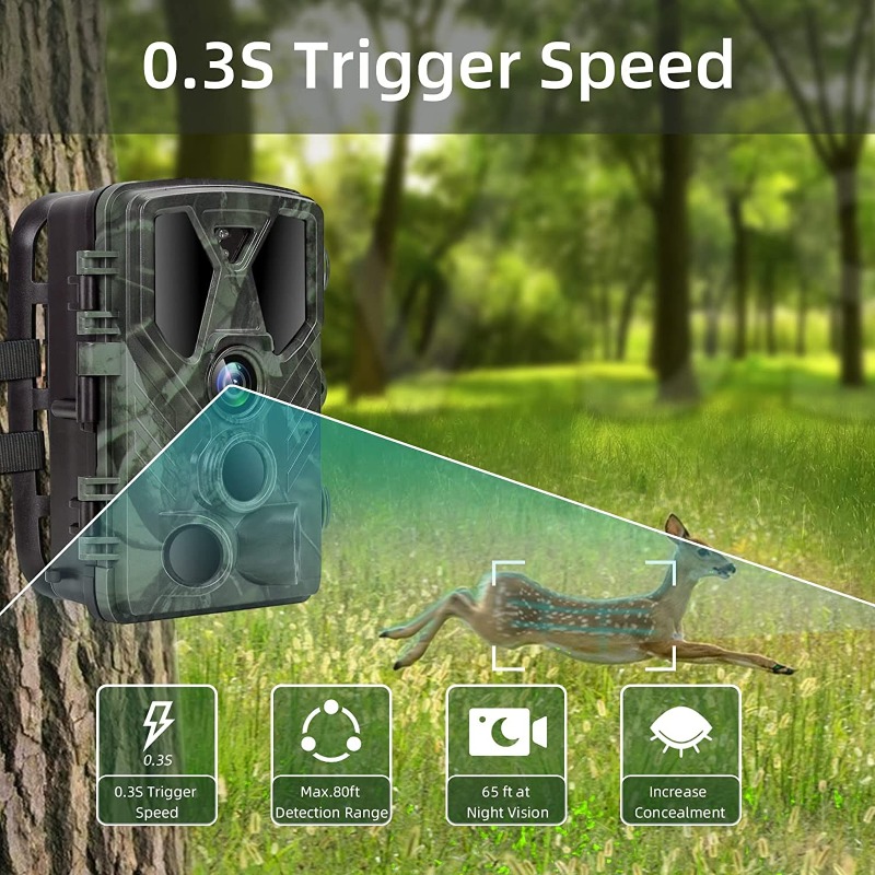 Outdoor Wildlife Camera 4K 36M - огляд і ціна Outdoor Hunting Video Camera