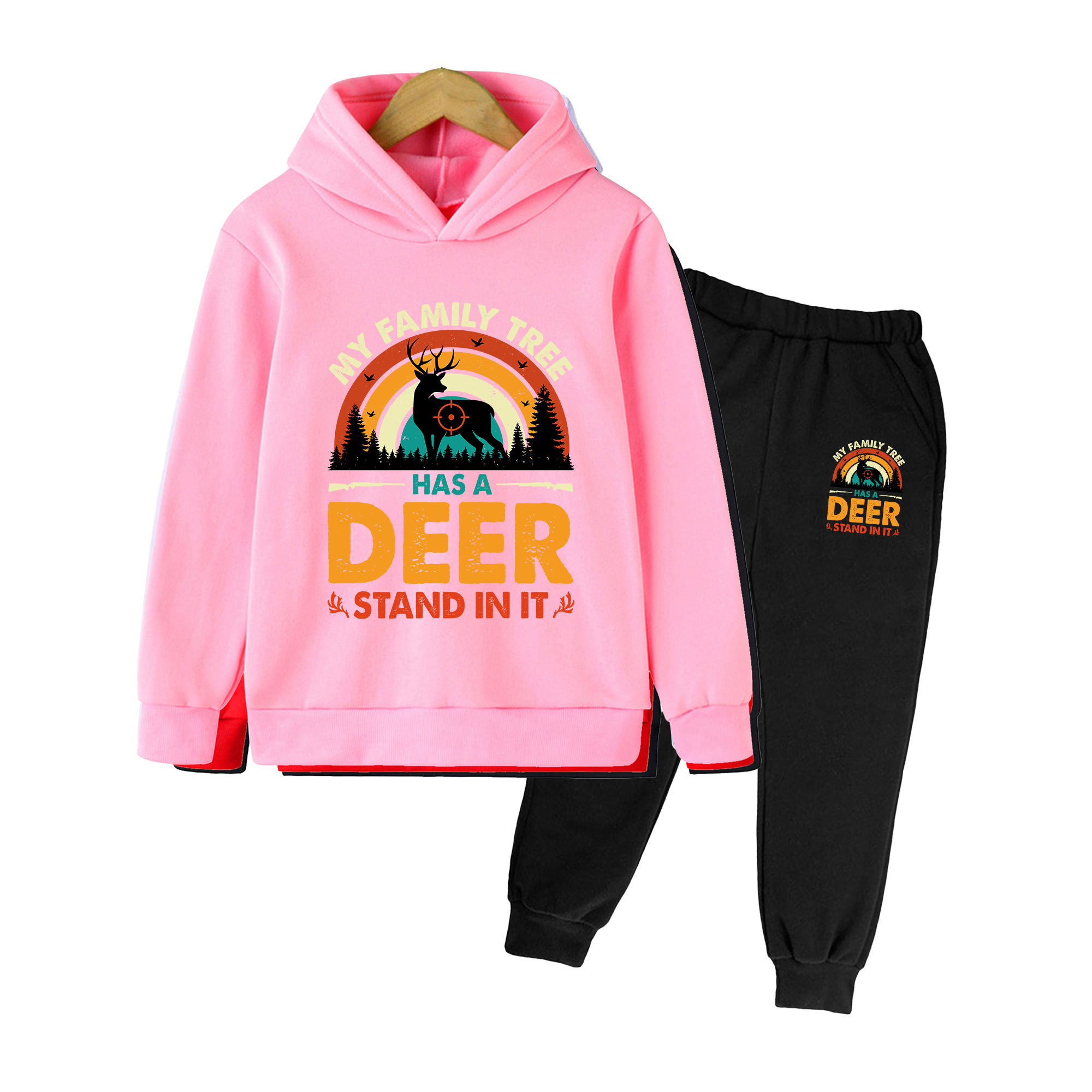 Kids Hoodie & Sweatpants Set,  - огляд і ціна Hunting Outdoor Boys