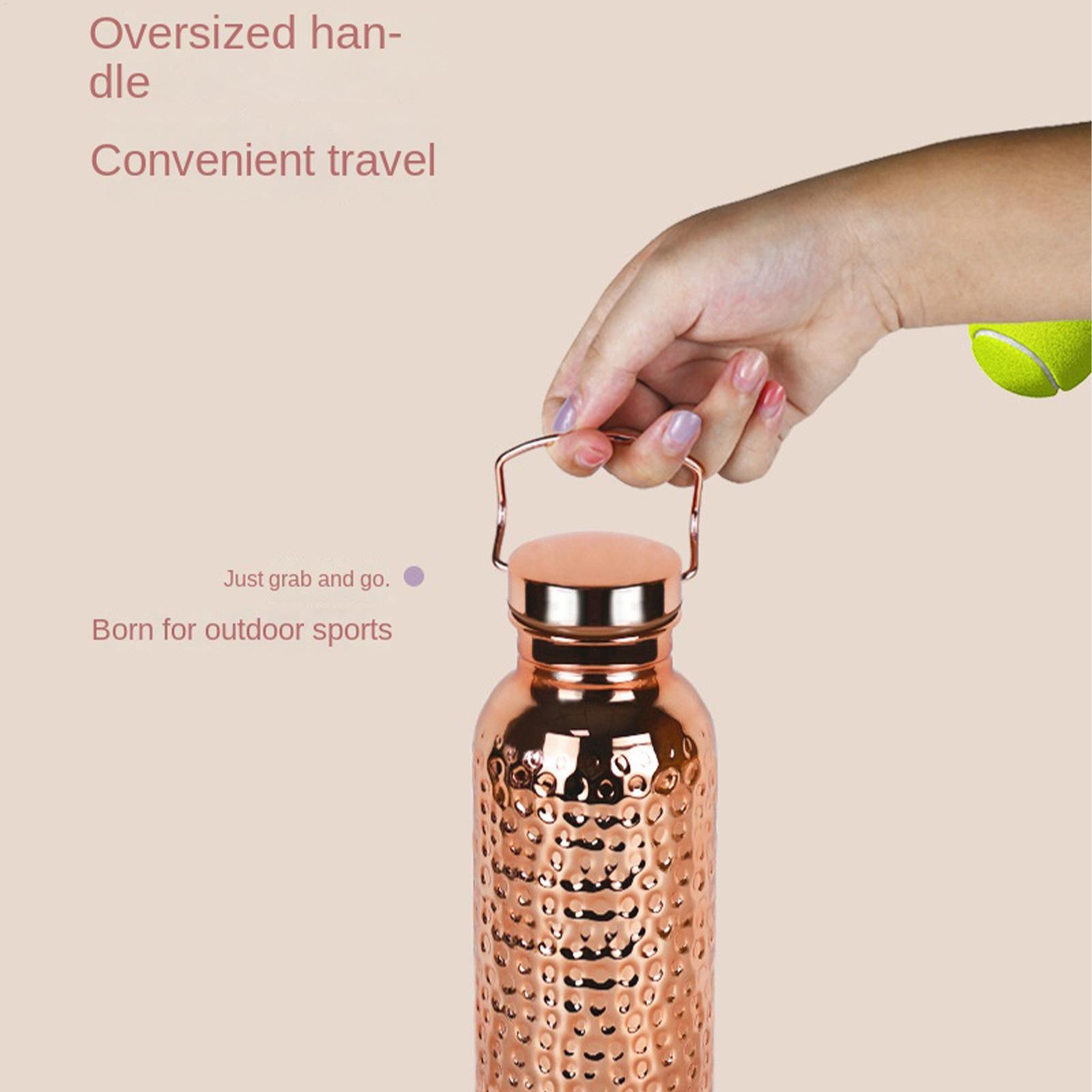Pure Copper Water Bottle 800ml - огляд і ціна Outdoor Hunting Kitchen