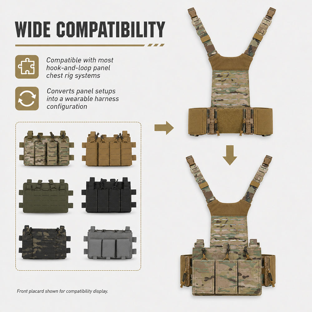 Universal Tactical Chest Rig H - огляд і ціна Hunting Outdoor Boys