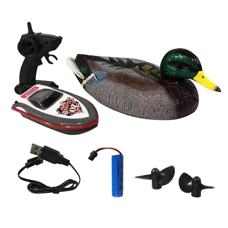 ABJL V201 RC Duck Boat 2.4GHz  - огляд і ціна Decoy Duck Plastic