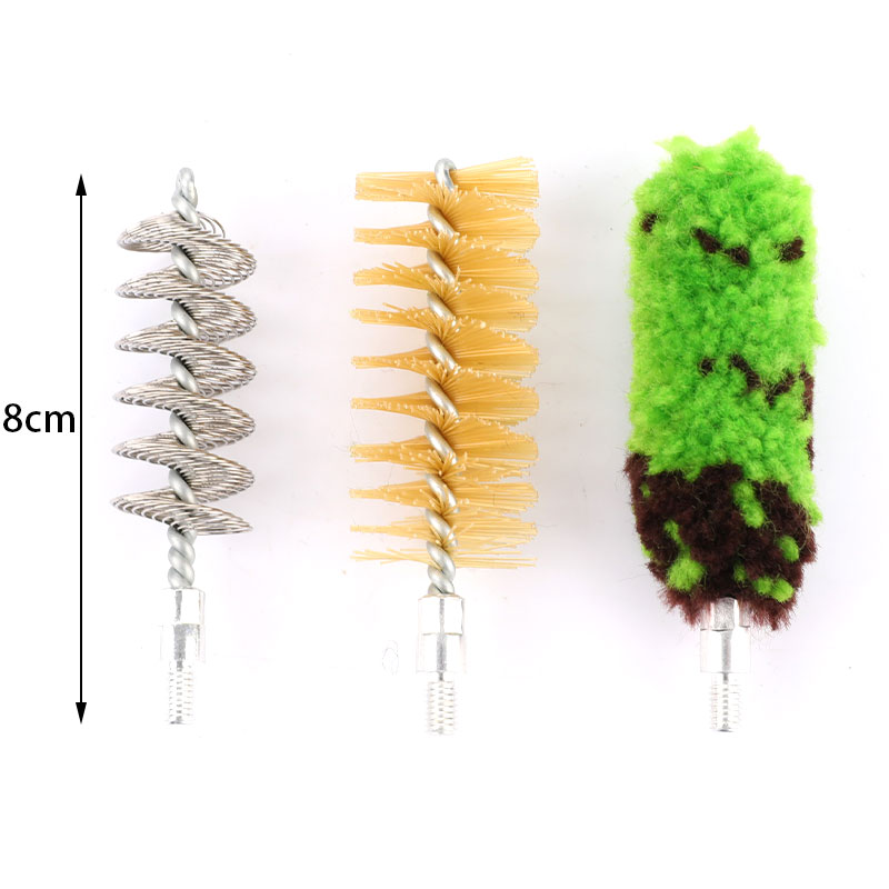 3Pcs Rod Brush Cleaning Kit Al - огляд і ціна Gun Cleaning Rod