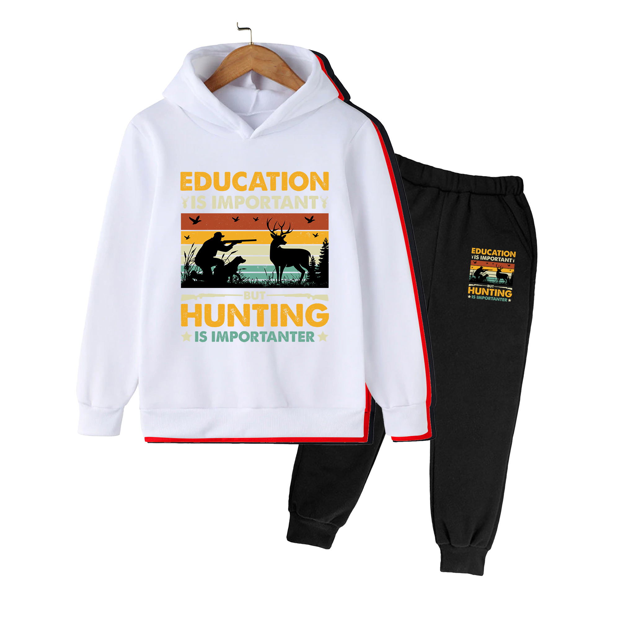 Kids Hoodie & Sweatpants Set,  - огляд і ціна Hunting Outdoor Boys