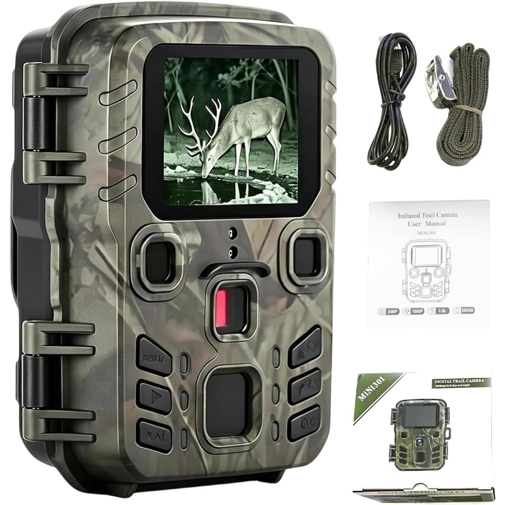 Mini Trail Game Camera Night V - огляд і ціна Outdoor Hunting Video Camera