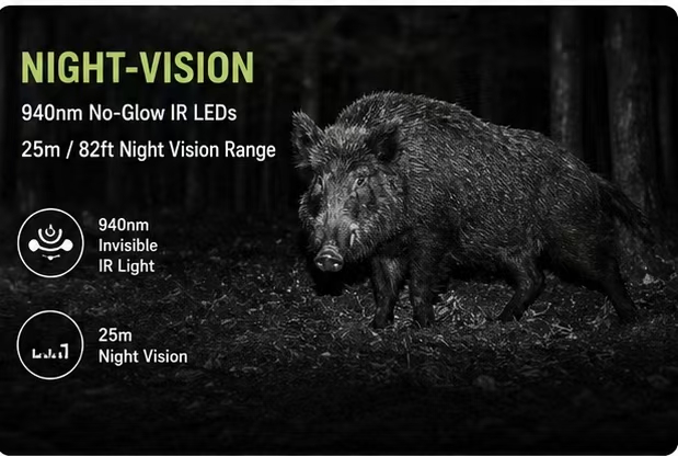 Solar Wildlife 50MP 4K Video T - огляд і ціна Outdoor Hunting Video Camera