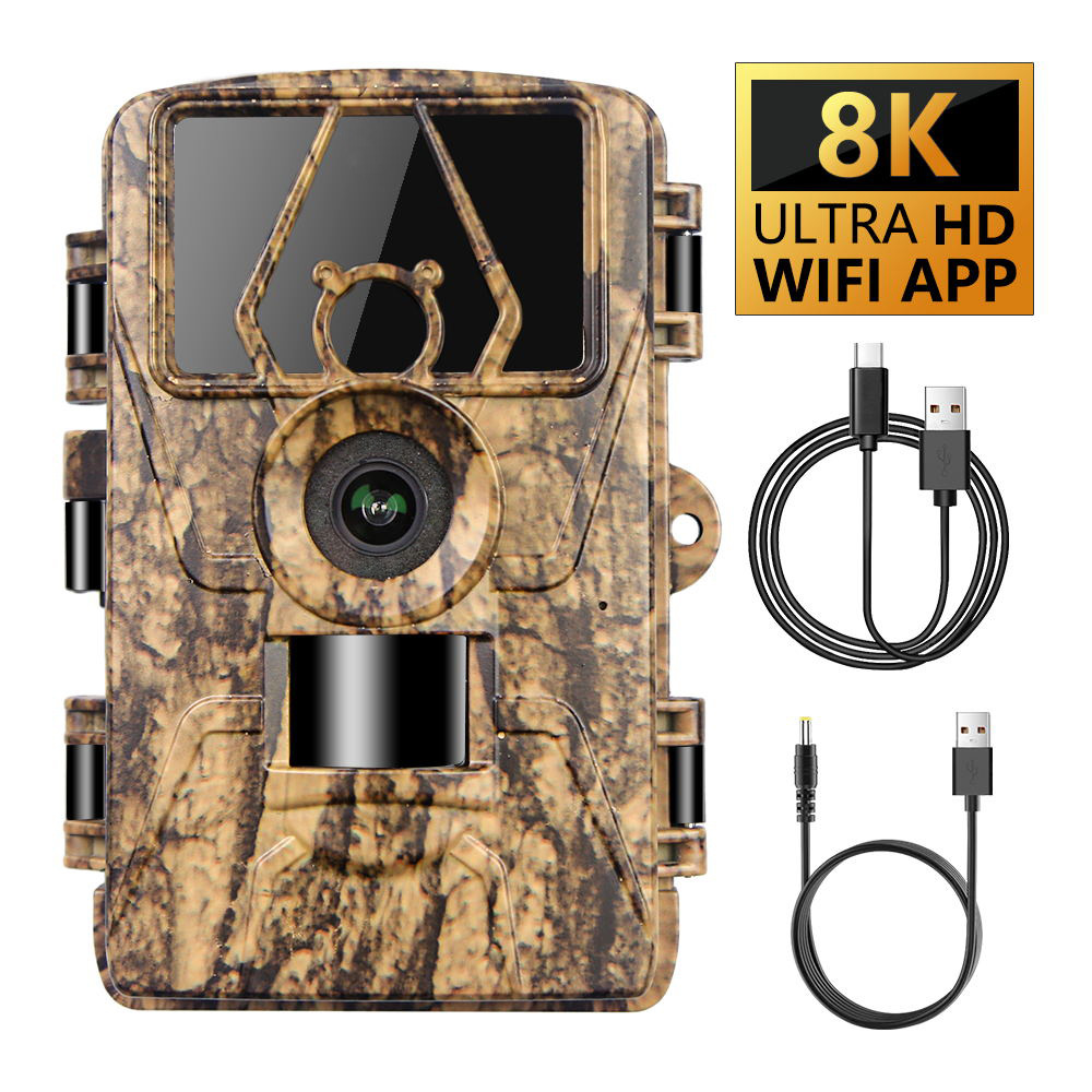 PR801W Ultra Clear 8K Video 60 - огляд і ціна Outdoor Hunting Video Camera