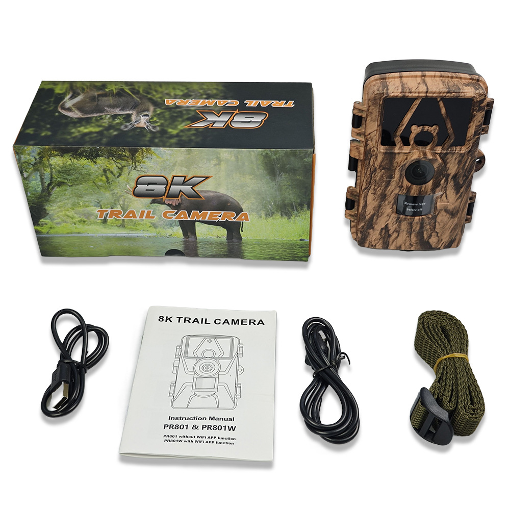 PR801W Ultra Clear 8K Video 60 - огляд і ціна Outdoor Hunting Video Camera