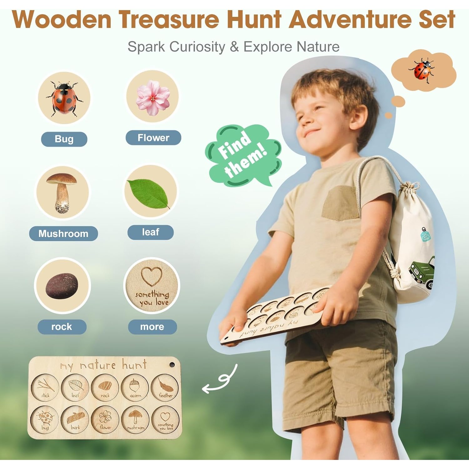 Bug Catcher Kit for Kids with  - огляд і ціна Hunting Outdoor Boys