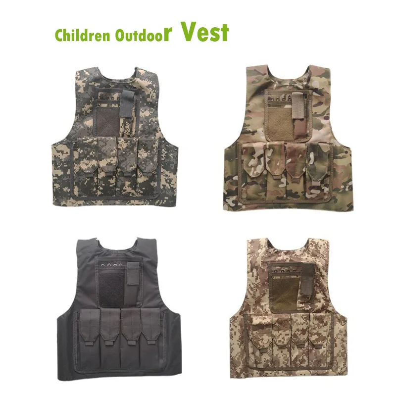 Kids Boys Tactical Vest Camouf - огляд і ціна Hunting Outdoor Boys