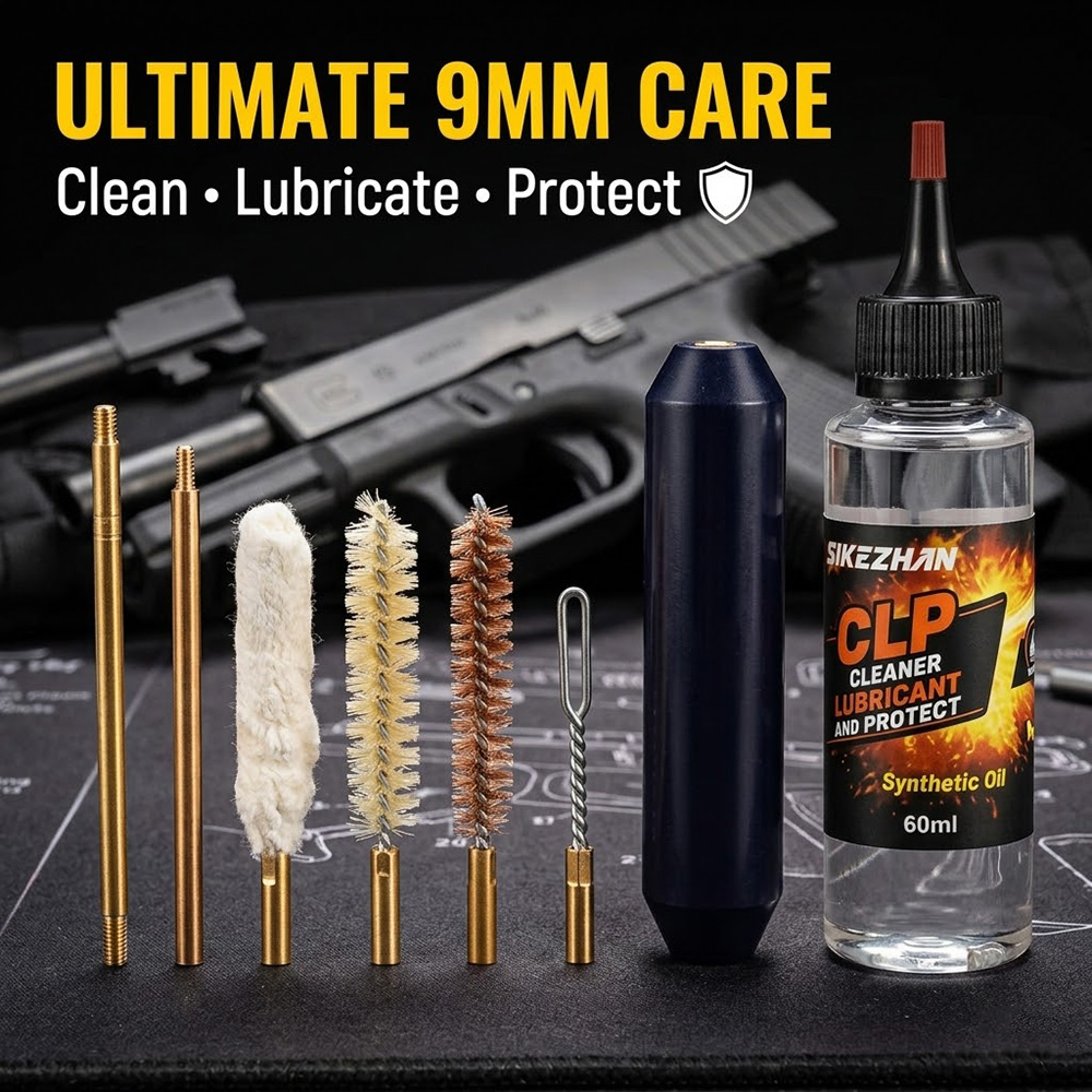 9mm .38 .357 Cal Pistol Cleani - огляд і ціна Gun Cleaning Rod