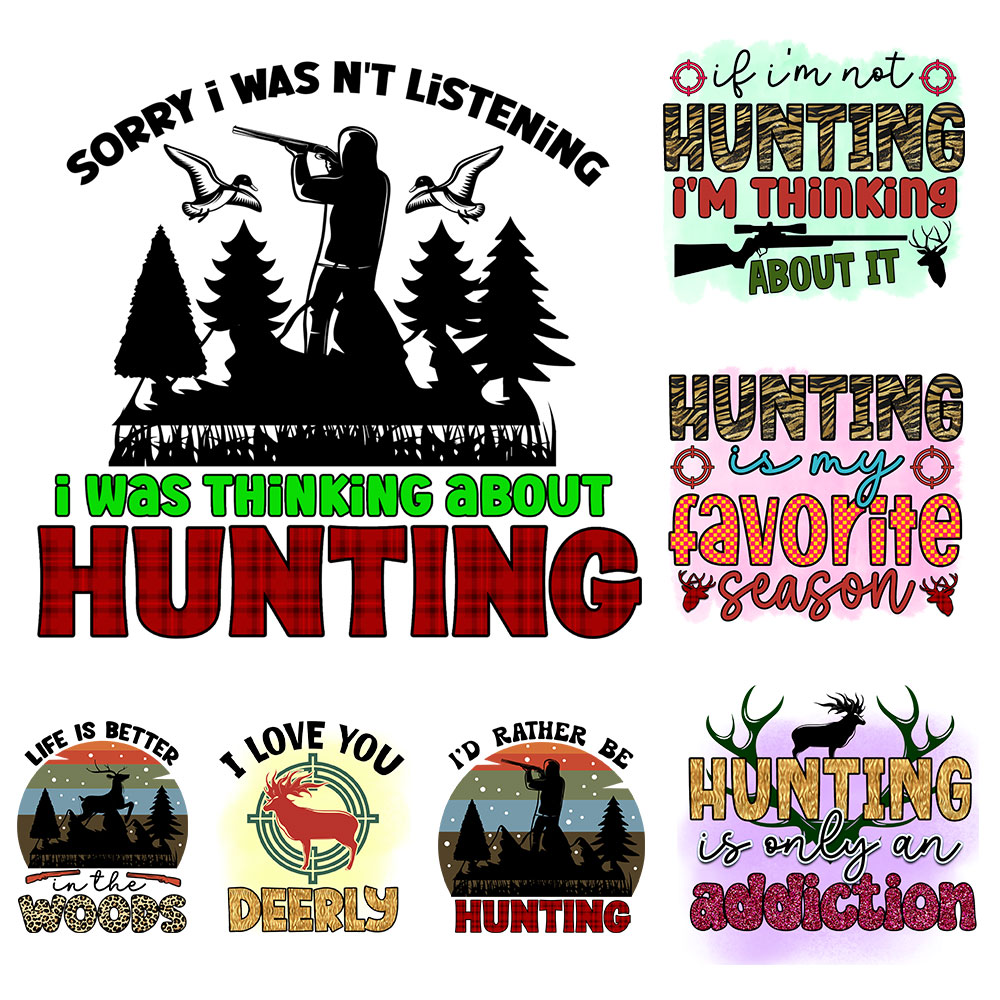Hunting Seasons Iron On Patche - огляд і ціна Outdoor Hunting Pictures