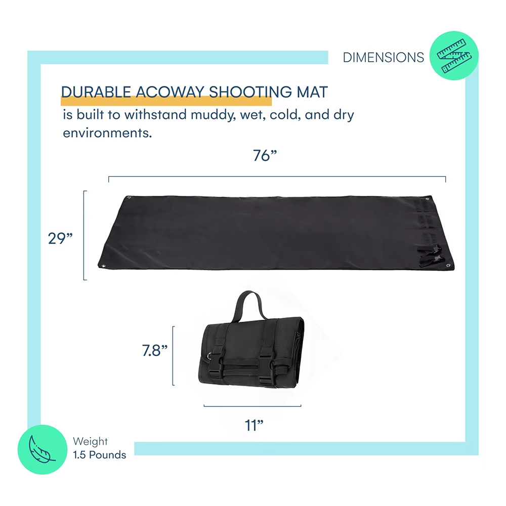 Airsoft Roll-Up Shooting Mat f - огляд і ціна Hunting Outdoor Mat