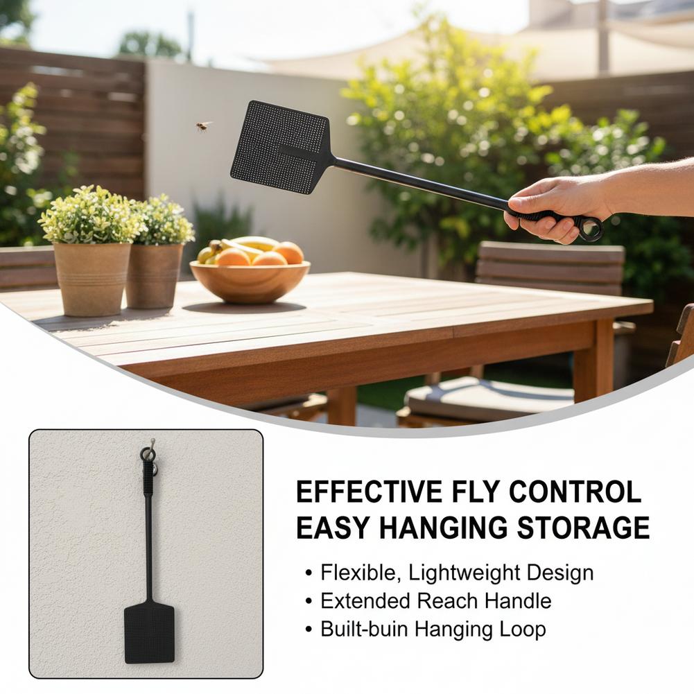 Fly Swatter with Long Handle M - огляд і ціна Outdoor Hunting Kitchen